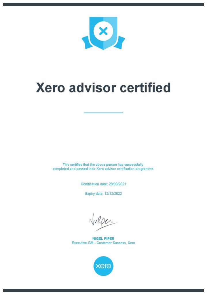 The Career Academy UK | Xero Advisor Certificate